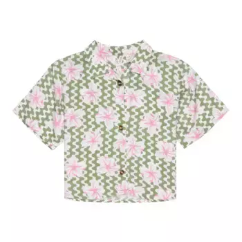 Детская рубашка Salty Sun Roxy, зеленый