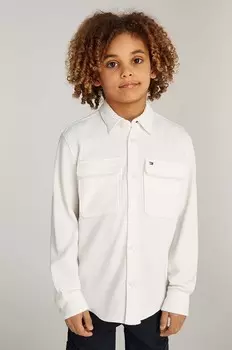 Детская рубашка Tommy Hilfiger, белый
