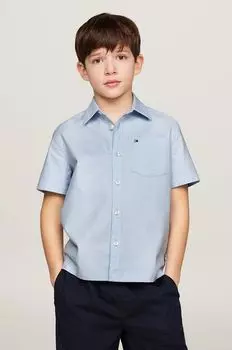 Детская рубашка Tommy Hilfiger, синий