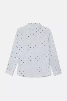 Детская рубашка United Colors of Benetton, синий