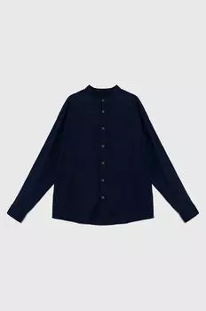 Детская рубашка United Colors of Benetton, темно-синий