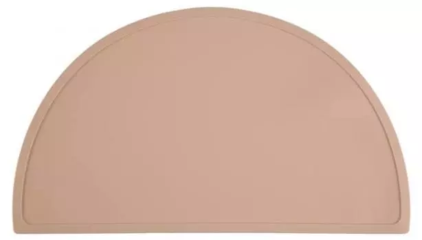 Детская салфетка полукруглой формы. Relaxdays, розовый