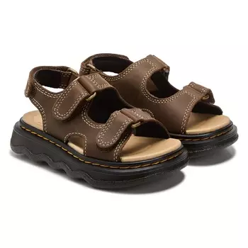 Детская сандалия Dr. Martens corio для малышей, dark brown