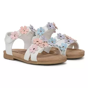 Детская сандалия с рисунком подсолнуха для малышей/маленьких детей Blowfish Malibu, white multi