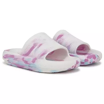 Детская сандалия Springtide Slide для маленьких/больших детей Blowfish Malibu, white multi marble
