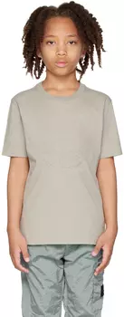 Детская серая футболка 21070 Stone Island Junior