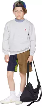 Детская серая толстовка One Point Gramicci Kids