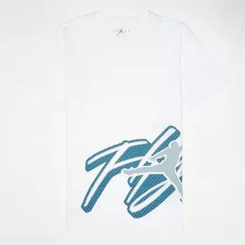 Детская сетчатая летная футболка JORDAN, цвет white