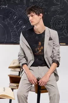 Детская шапка 2 шт United Colors Of Benetton, бежевый