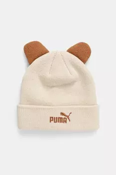 Детская шапка ANIMAL Mid Crown Beanie Jr Puma, бежевый