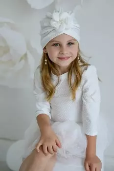 Детская шапка BARBIE Jamiks, бежевый