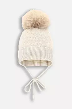 Детская шапка Coccodrillo, бежевый