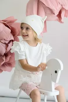 Детская шапка ELOISE Jamiks, бежевый