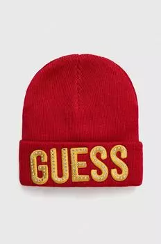 Детская шапка Guess, красный