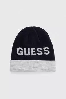 Детская шапка Guess, темно-синий