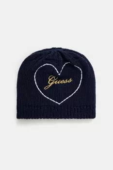Детская шапка Guess, темно-синий