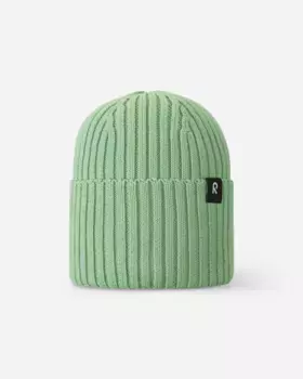 Детская шапка Hattara из органического хлопка. Reima, цвет Calm Green