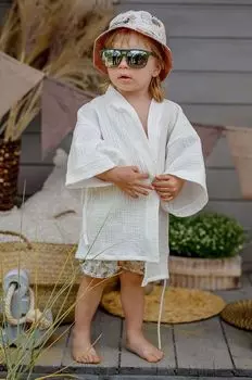 Детская шапка Jamiks из хлопка RANDALL, розовый