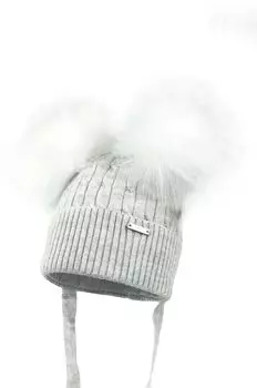 Детская шапка Jamiks SINEM, серый