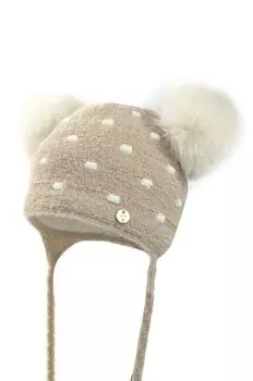 Детская шапка Jamiks ZULEMA, бежевый