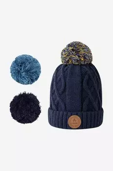 Детская шапка Kids Vegan Cabaia, темно-синий