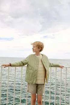 Детская шапка Liewood, зеленый