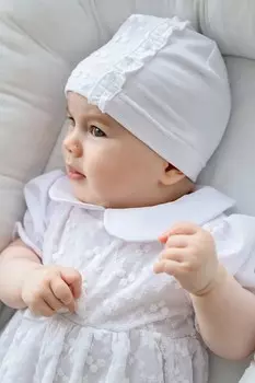 Детская шапка MAISIE Jamiks, белый