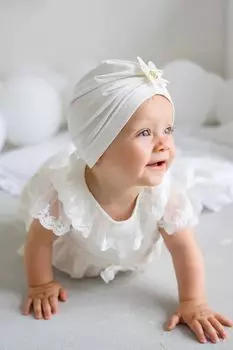 Детская шапка MASIA Jamiks, бежевый