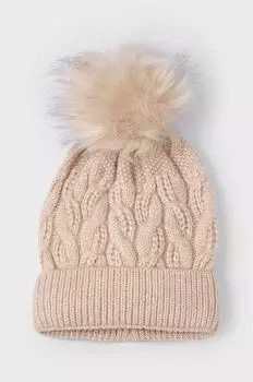 Детская шапка Mayoral, бежевый