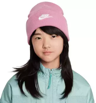 Детская шапка Nike Peak Futura, цвет Magic Flamingo