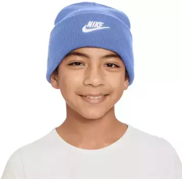 Детская шапка Nike Peak Futura, цвет Royal Pulse