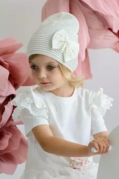 Детская шапка NIXIE Jamiks, бежевый