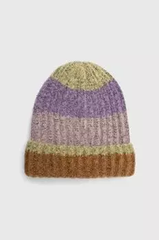 Детская шапка Pieces, фиолетовый