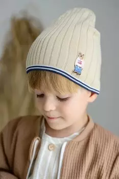 Детская шапка REX Jamiks, бежевый