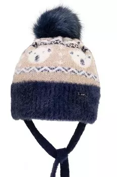 Детская шапка с добавлением шерсти RENAT II Jamiks, темно-синий
