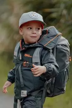 Детская шапка с козырьком Smileyworld Jack Wolfskin, зеленый