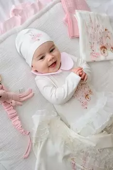 Детская шапка TEONA Jamiks, бежевый