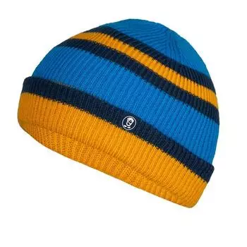 Детская шапка Trondheim mystic синий/желтый TROLLKIDS, цвет blau