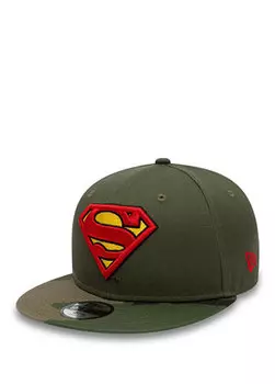 Детская шапка унисекс с нашивкой супермена 9fifty New Era