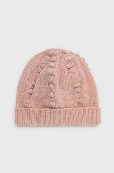 Детская шапка United Colors of Benetton, розовый