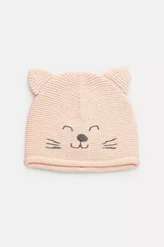 Детская шапка United Colors of Benetton, розовый