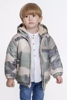 Детская шапка Welsoft Inside с камуфляжным рисунком для мальчиков, пальто AK2510 ahengim, зеленый