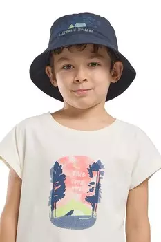 Детская шапка WOODS BUCKET HAT K Jack Wolfskin, темно-синий