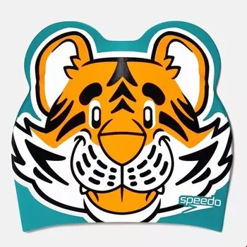 Детская шапочка для плавания с принтом персонажей Speedo, мультиколор