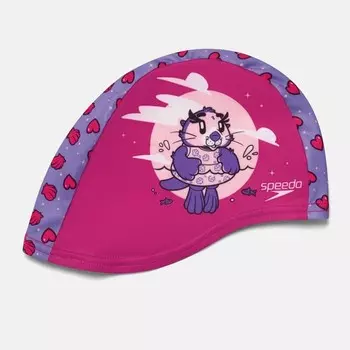 Детская шапочка для плавания с принтом Speedo, мультиколор