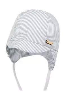 Детская шапочка из хлопка DELMAR Jamiks, синий