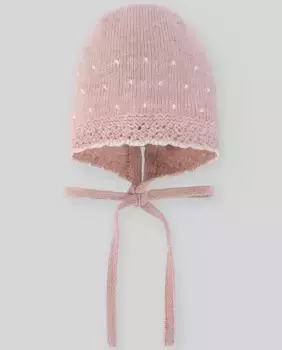 Детская шапочка из кашемира и хлопка PAZ Rodrguez, розовый