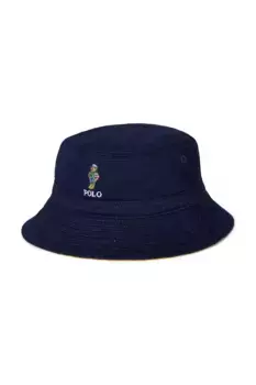 Детская шапочка Polo Ralph Lauren, темно-синий
