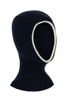 Детская шерстяная балаклава LOULI BALACLAVA Konges Sljd, темно-синий