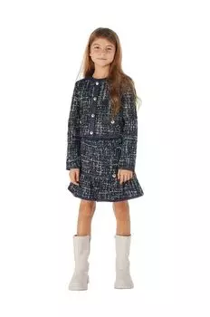 Детская шерстяная куртка Guess, черный